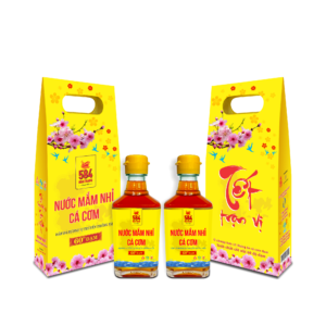 Nước mắm 584 Nha Trang 60 độ đạm 200ml - Thùng 6 chai - T0260