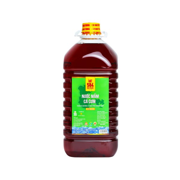 Nước mắm Cá cơm 584 Nha Trang - 15 độ đạm (5 Lít) - P5015