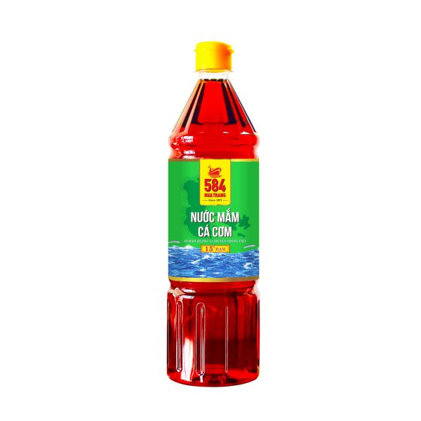 Nước mắm Cá cơm 584 Nha Trang - 15 độ đạm (1 Lít) - P1015