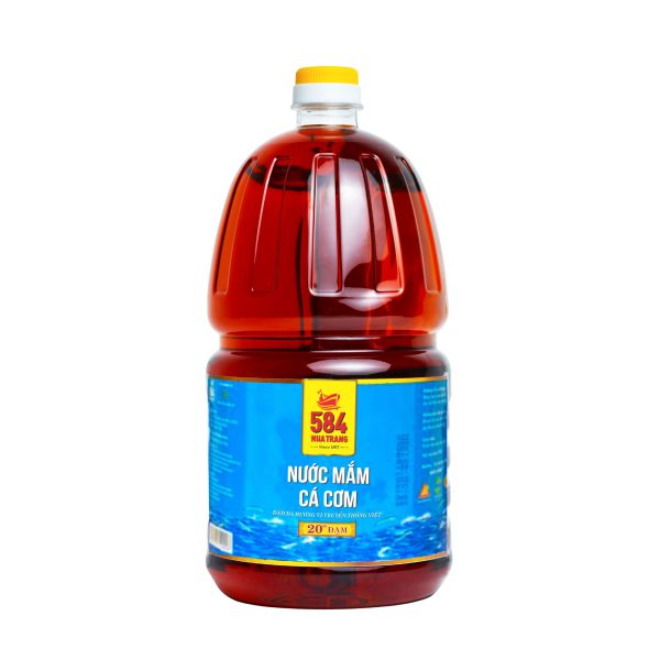Nước mắm Cá cơm 584 Nha Trang - 20 độ đạm (2 Lít) - P2020
