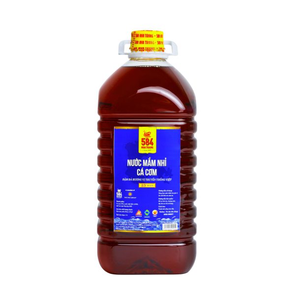 Nước mắm Nhỉ Cá cơm 584 Nha Trang - 25 độ đạm (5 lít) - P5025
