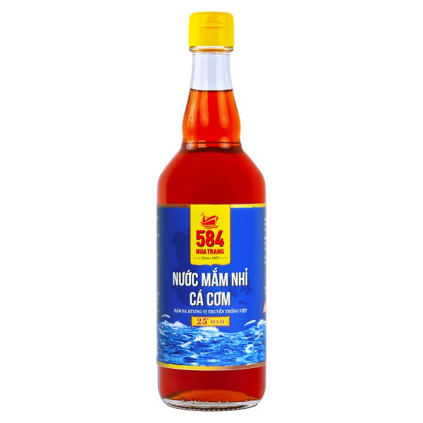 Nước mắm Cá cơm 584 Nha Trang - 25 độ đạm (510 ml) - T0525