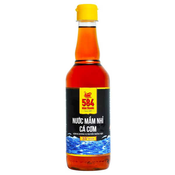 Nước mắm 584 Nha Trang 35 độ đạm (500 ml) - Thùng 6 chai - N0535