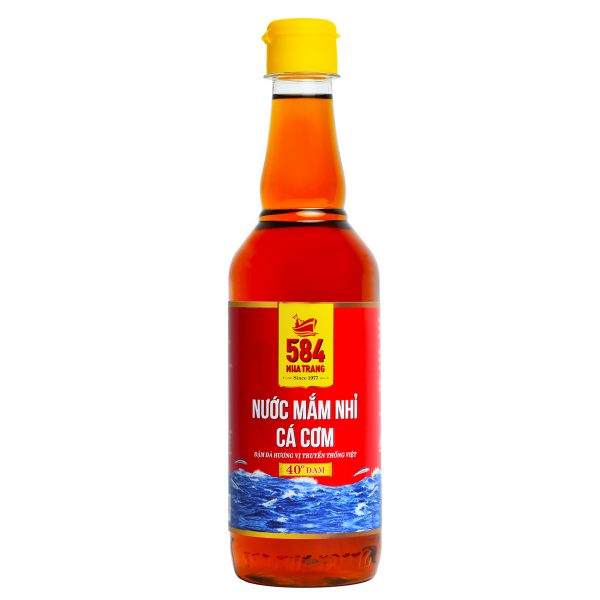 Nước mắm 584 Nha Trang 40 độ đạm (500 ml) - Thùng 6 chai - N0540