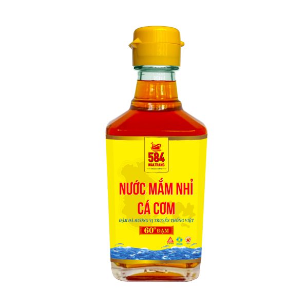 Nước mắm 584 Nha Trang 60 độ đạm 200ml - Thùng 6 chai - T0260