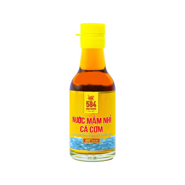 Nước mắm Nhỉ Cá cơm 584 Nha Trang - 60 độ đạm (60 ml)