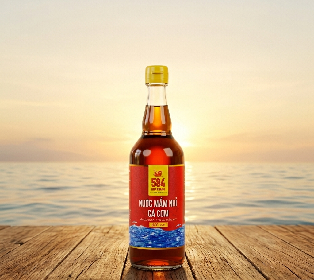 Nước mắm 584 Nha Trang 40 độ đạm - Thùng 6 chai thủy tinh 500ml - T0540 - Ảnh 7