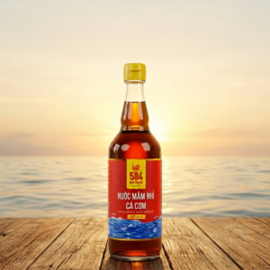 Alternative view of Nước mắm 584 Nha Trang 40 độ đạm - Hộp 2 Chai Thủy Tinh (500 ml) T0540-2